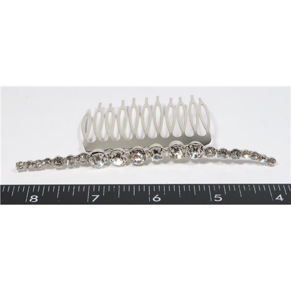NEW RHINESTONE TIARA HAIR COMB WEDDING HEADWEAR