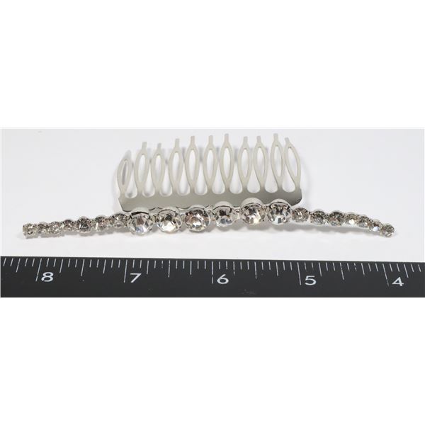 NEW RHINESTONE TIARA HAIR COMB WEDDING HEADWEAR