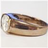 Image 3 : SILVER CUBIC ZIRCONIA RING (~SIZE 8)(~WEIGHT 6.1G)