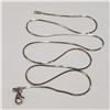 Image 1 : SILVER CHAIN(~LENGTH 20INCHES) (~WEIGHT 4.08G)