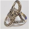 Image 3 : SILVER RING (~SIZE 8) (~WEIGHT 7.32G)