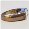 Image 2 : SILVER CUBIC ZIRCONIA RING (~SIZE 8)(WEIGHT 5.85G)