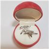 Image 3 : SILVER LOT OF 2 CUBIC ZIRCONIA PENDANT