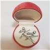 Image 3 : SILVER LOT OF 2 CUBIC ZIRCONIA PENDANT