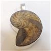 Image 1 : SILVER LARGE GENUINE GEMSTONE PENDANT