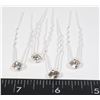 Image 1 : NEW RHINESTONE HAIR PINS. WEDDING HEADWEAR