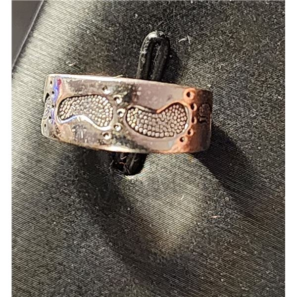 SILVER BABY RING