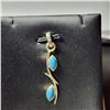 Image 1 : SILVER TURQUOISE PENDANT