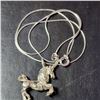 Image 3 : SILVER HORSE NECKLACE