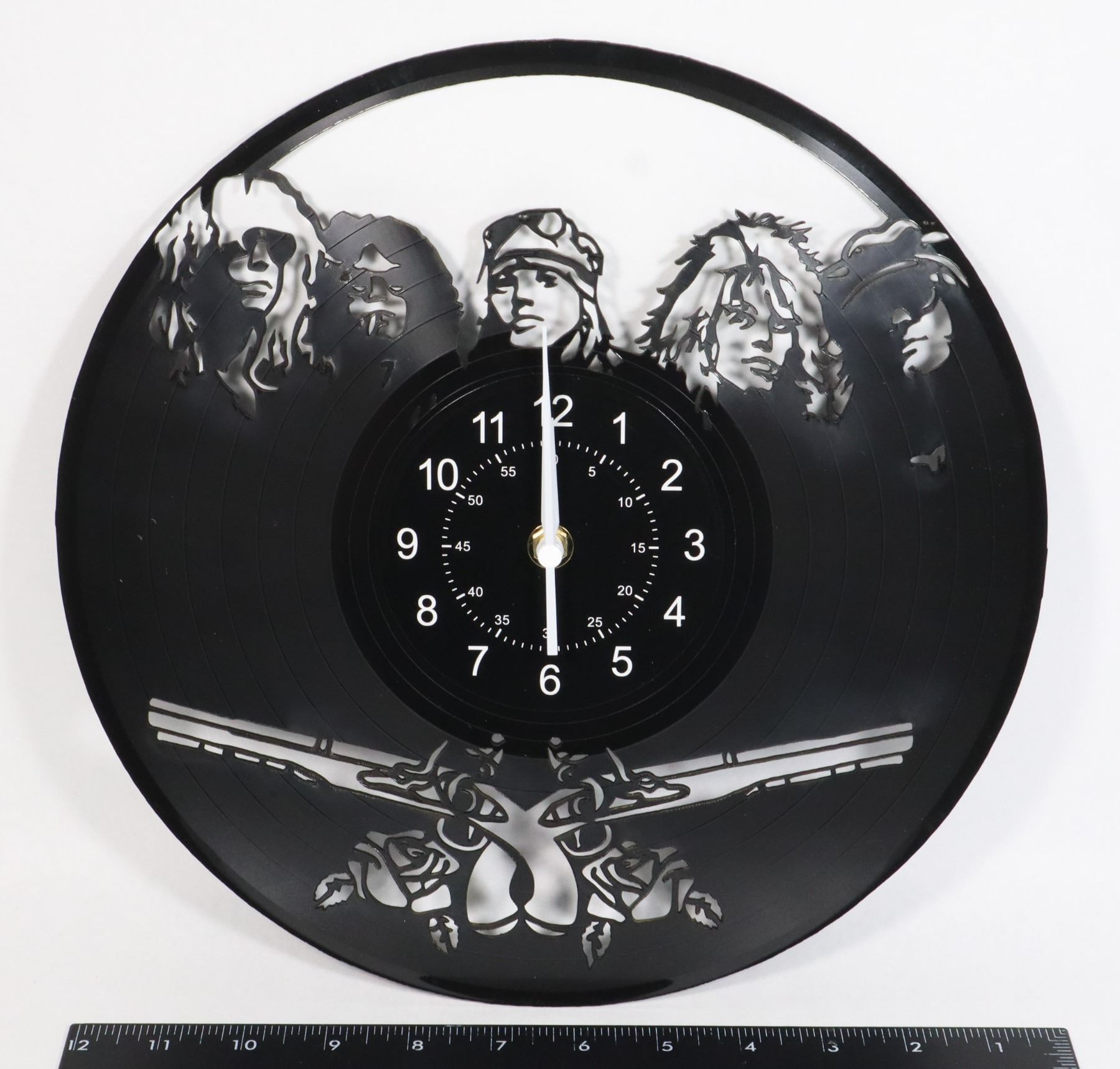 NEW GUNS N' ROSES THEME VINYL RECORD ENGRAVED