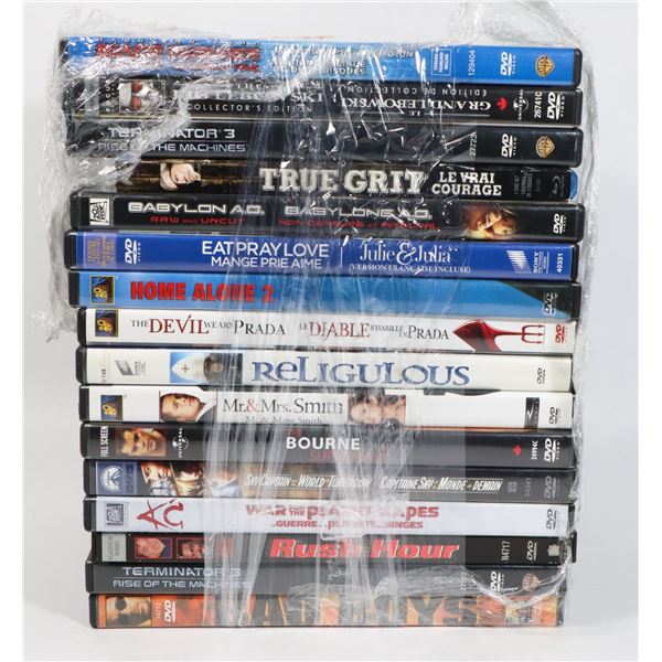 DVD LOT: BLADE RUNNER, TERMINATOR 3 (2 COPIES),