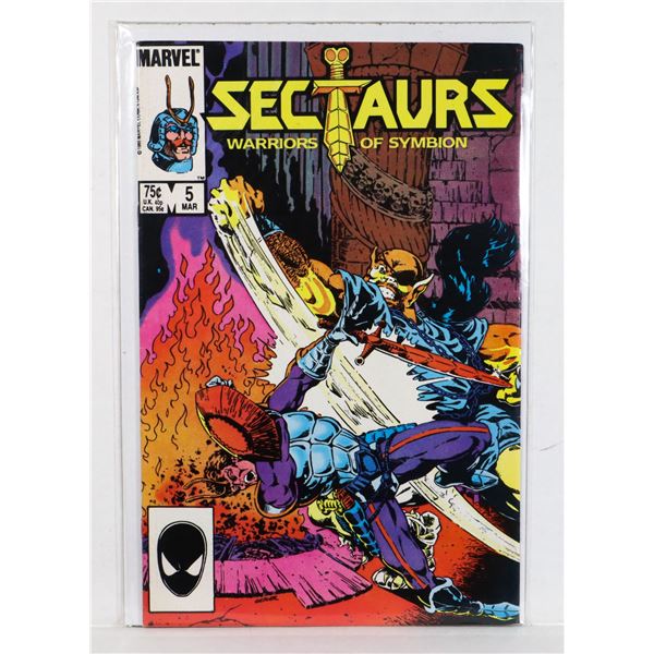 MARVEL SECTAURS #5 (1986)