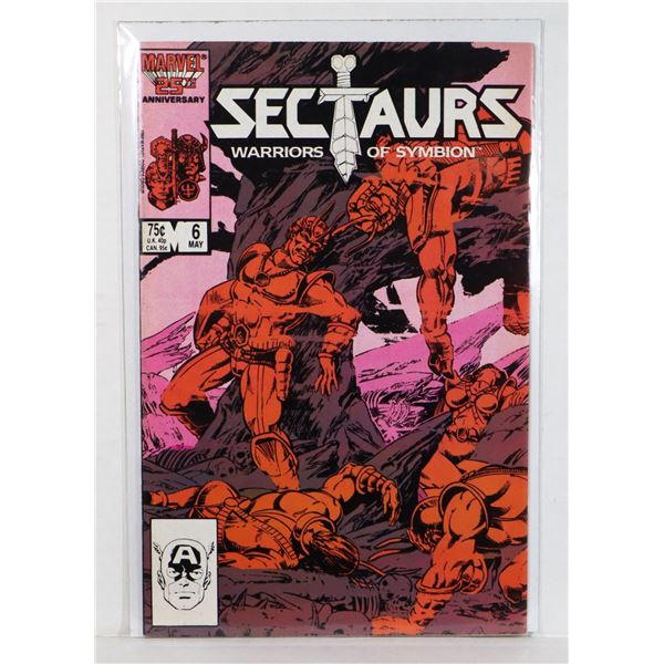 MARVEL SECTAURS #6 (1986)