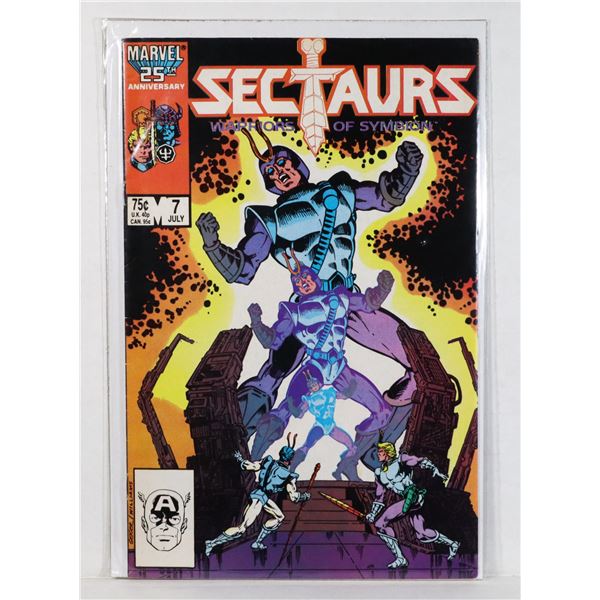MARVEL SECTAURS #7 (1986)