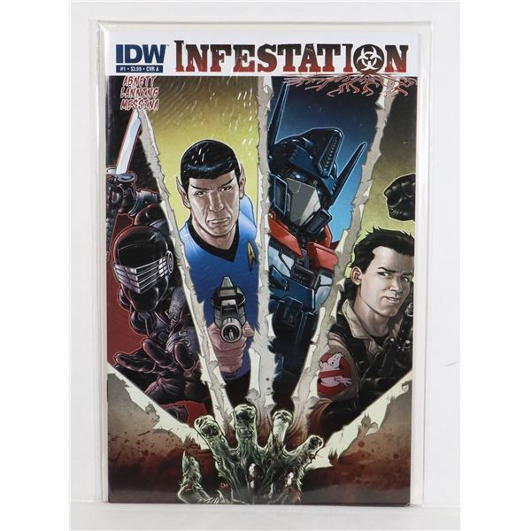 IDW INFESTATION #1 CVR A (2011)