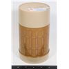 Image 1 : 1960’s ALADDIN BROWN PLAID DESIGN 425 ML CAPACITY.