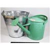 Image 1 : WATERING CAN AND BUCKET