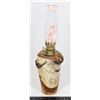 Image 1 : ESTATE OIL LAMP, CUSTOM MADE WOOD
