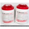 Image 1 : TWO TUBS OF SANI-CLOTH PLUS GERMICIDAL DISPOSABLE