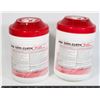 Image 1 : TWO TUBS OF SANI-CLOTH PLUS GERMICIDAL DISPOSABLE