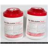 Image 1 : TWO TUBS OF SANI-CLOTH PLUS GERMICIDAL DISPOSABLE