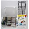 Image 1 : NICE 17 LITER CLOSABLE PLASTIC BOX FILLED WITH CD’