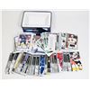 Image 1 : TIN OF ASSORTED HOCKEY CARDS, PARKHURST,