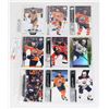 Image 1 : SHEET OF ASSORTED EDMONTON OILERS HOCKEY CARDS