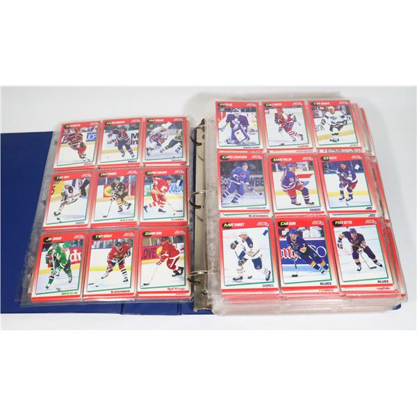 LARGE BINDER OF SCORE 91' NHL HOCKEY CARDS
