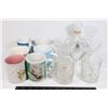 Image 1 : BOX OF COFFEE CUPS AND CRYSTAL GLASSES