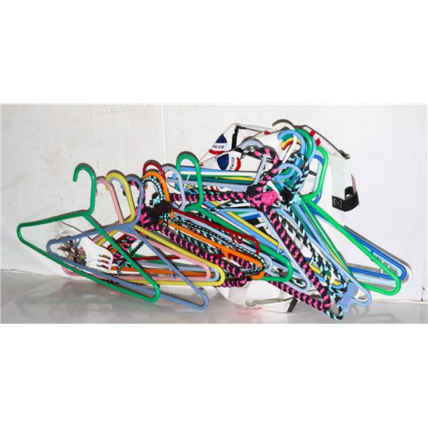BAG OF HANGERS