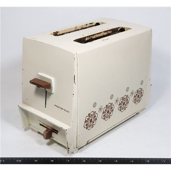 VINTAGE PROCTOR SILEX TWO SLICE TOASTER WORKING