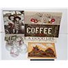 Image 1 : LOT OF DECOR PICTURES/FRAMES INCLUDING COFFEE AND