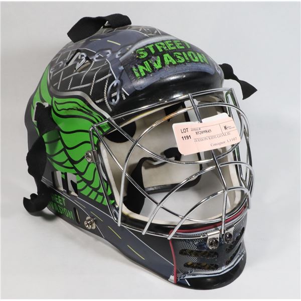 STREET INVASION KIDS GOALIE MASK