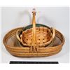 Image 1 : WICKER BOWL/ BASKET