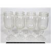 Image 1 : SET OF FOUR BALL REDNECK MASON GLASSES