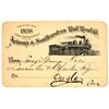 Image 1 : Arizona & Southeastern RR Co 1898 [182545]