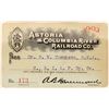 Image 1 : Astoria & Columbia River RR Co 1903 [182571]