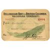 Image 1 : Bellingham Bay and British Columbia RR Co 1904 [182629]