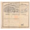 Image 2 : Boston and Worcester RR Stock Certificate [185358]