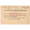 Image 2 : California Central RY 1887 [182576]