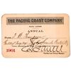 Image 1 : Pacific Coast Company  1901 [182562]