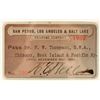 Image 1 : San Pedro, Los Angeles & Salt Lake RR Co 1902 [182624]