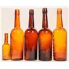 Image 2 : Jesse Moore Amber Whiskey Collection, 5 Different [185030]