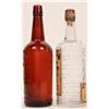 Image 2 : Golden Wedding/Dome Whiskey & Bourbon Fifth Pair [185042]