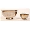 Image 2 : Silver Plate Serving Bowl Pair, Choice [183198]