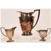 Image 2 : Silver Plate, 9 Pieces [183721]