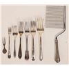 Image 2 : Sterling Silver Utensil Assortment, 43.54 Troy oz [183801]