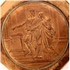 Image 2 : Mounted French Roundel by Daniel Dupuis, with Suisse Freres foundry mark [155137]