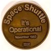 Image 2 : Space Shuttle IBM Medal, 1982 [179729]
